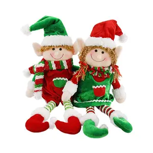 Desain Pabrik 2024 dengan Logo mainan Elf Natal mewah barang cepat hadiah mainan Festival Anak laki-laki dan perempuan