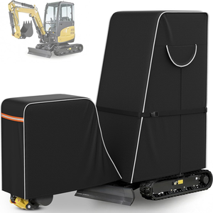 OEM <b>Mini</b> Excavator Cover Heavy Duty Oxford Compatible with Kubota KXX008, BobcatE10, Waterproof Small Excavator Outdoor Cover - Product Image 1