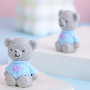 Carino e amorevole piccolo orso gomma. Gomma da studente. Cancelleria all'ingrosso. Premio regalo di Natale di fine anno di sesta elementare. - Product Image 5