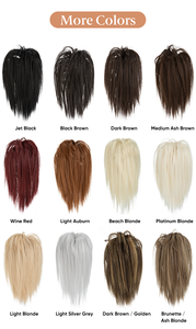 Pinza de <span class=keywords><strong>pelo</strong></span> europea americana de estilo cola de caballo alta para mujer, accesorio para el cabello con diseño de barba larga, pinza de garra de alambre resistente al calor para uso diario - Product Image 3