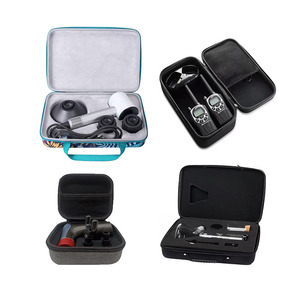 Usine personnalisé <span class=keywords><strong>Theragun</strong></span> étui de luxe grande capacité Durable coque dure EVA décontracté fermeture éclair stockage étui de transport pour <span class=keywords><strong>pistolet</strong></span> de <span class=keywords><strong>Massage</strong></span> - Product Image 5