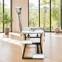 Machine de Pilates Reformer réglable en bois d'érable, de bonne qualité et à prix abordable, service personnalisé, studio de Pilates portable, garantie 3 ans