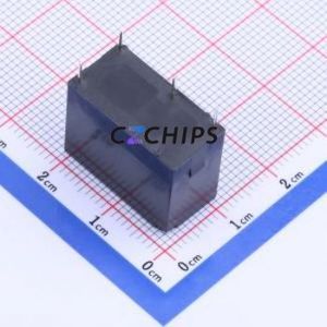 JQ1aP-12V-F Power Relay Relay 12V 1 Normally Open: 1A (SPST-Normally Open)::: 4 5A-30VDC/5A-250VAC/10A-125VAC - Product Image 2