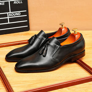 Zapatos de hombre de lujo y a la moda con cordones, combinación de colores azul y marrón, diseño de zapatos Oxford de estilo italiano. - Product Image 4