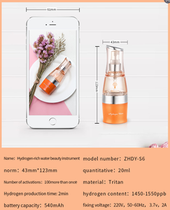 Portable 1500ppb Hydrogen-Rich Water <b>Humidifier</b> Sprayer 25ml USB Design for Car Use Household Outdoor OEM/ODM Services Portable - Product Image 5