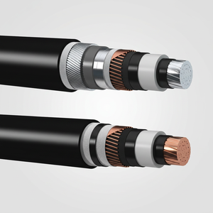 Cable de Alimentación de Media Tensión con Aislamiento EPR y Cubierta de PE, Conductor de Al/Cu, 6/10kV 12/20kV 18/30kV, Unipolar - Product Image 1