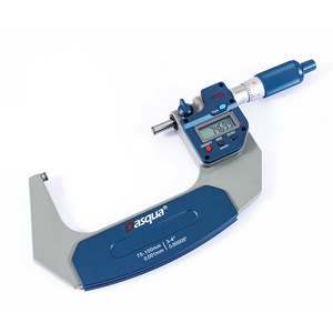 DASQUA IP65 Waterproof Range 75-100mm Accuracy 0.004mm Stainless Steel Spindle Wireless Data Output <strong>Digital</strong> Outside <strong>Micrometer</strong> - Product Image 2