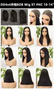 วิกผมบ๊อบบราซิลแท้แบบธรรมชาติ  ถอนขนเด็กมาแล้ว  ความหนาแน่น 180%  วิกผมสั้นด้านหน้าแบบใส  สำหรับผู้หญิงผิวสีดำ <span class=keywords><strong>ผม</strong></span>ตรง - Product Image 5