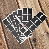 Étiquette autocollante en papier tableau noir imperméable personnalisée Gmi, étiquette de marque multi-usages