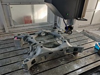 Cadre de châssis Fabrication CNC Composants de conception légers Usinage de pièces surdimensionnées Usinage de précision personnalisé