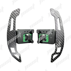 Para Ford 7th Gen Mustang Dark Horse S650 GT GTD 2024 2025 diseño hueco magnético de fibra de carbono Paddle Shifter piezas de repuesto - Product Image 1