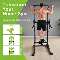 Équipement de fitness d'intérieur à domicile Machine de trempage à traction directe d'usine Station d'assistance à chargement par plaque à double barre simple