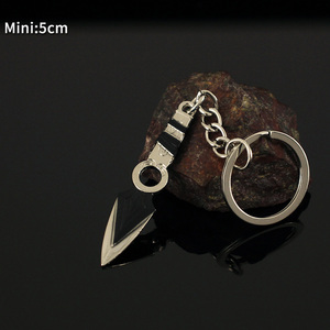 Valorant Métal Jett <span class=keywords><strong>Kunai</strong></span> <span class=keywords><strong>Collier</strong></span> Pendentif Porte-clés Pistolet Porte-clés 3D Porte-clés décoration Modèle Mini Prime Pendentif Pistolet Porte-clés - Product Image 5