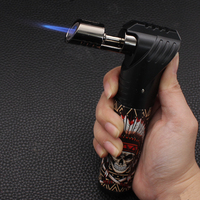 Stock UE 205 Meilleurs Choix Direct Coupe-Vent Gonflable Haut de Gamme Briquet Aluminium Plastique Cigare Spécifique Lance-Flammes Vente En Gros
