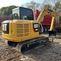 Offre Spéciale Cat machines 306E2 pelles à griffes/bagger d'occasion avec pelle hydraulique rc