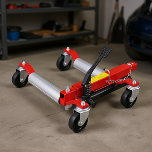 Db Wholesale Hydraulic Tire Jack 1500 Lbs Scissor Car Lifter <b>Wheel</b> <b>Dolly</b> Vehicle Positioning Tool - Product Image 2