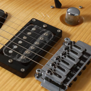 Bolt-on Guitar điện 24 phím đàn ngọn lửa phong hàng đầu mà không cần <span class=keywords><strong>Pickguard</strong></span> S-S-H pickups cao cấp tùy chỉnh guitar điện nhà máy - Product Image 6