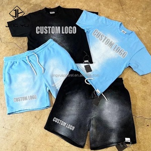 Camisetas de Hombre de Algodón Grueso Extra Grandes con Logotipo Personalizado, Camisetas Vintage con Estampado Gráfico de Alta Calidad, Lavado Ácido - Product Image 1