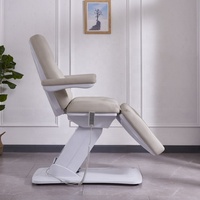 Modern Taşınabilir Elektrikli Hidrolik Lüks Döner Güzellik Salonu Masaj Masası Spa Kullanımı İçin Yüz Bakım Yatağı
