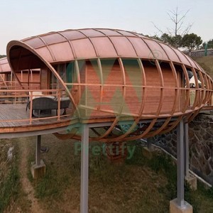 Light Steel Frame <b>Prefab</b> <b>House</b> Modern Design Hotel Accommodation Rural Campground Resort - Product Image 1