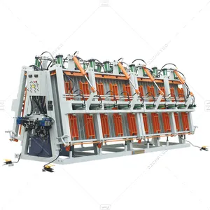 Massief Hout Board Voegwerk Rotary Pneumatische Klem Carrier Componist Machine