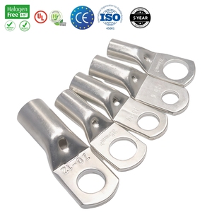 Đầu nối ống đồng hạng nặng UL 486A có cửa sổ kiểm tra 10-240mm2 |   Đầu nối mạ thiếc cấp công nghiệp |   Tuân thủ RoHS và CE - Product Image 4