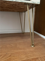 Pieds de table basse en fonte, style antique, rustique, base de table pour la maison