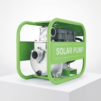 Pompe à eau solaire de surface AC/DC 110V 1500W, système de pompage d'irrigation solaire 2HP, solutions d'énergie solaire