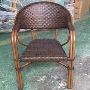 Chaise en rotin de style français pour terrasse extérieure, chaise de café <span class=keywords><strong>parisien</strong></span>, chaise de bistrot <span class=keywords><strong>parisien</strong></span> - Product Image 6