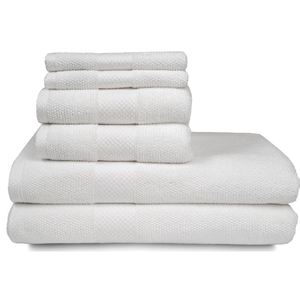 Hôtelier Facile Personnaliser Luxe 5 Étoiles Hôtel Blanc 100% Coton Visage Main Serviettes De Bain Ensemble Pour Hôtel <span class=keywords><strong>Spa</strong></span> Avec Logo Personnalisé - Product Image 2