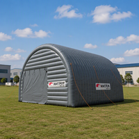 Tente Tunnel Gonflable Personnalisée Abri Publicitaire pour Fêtes, Camping, Événements et Sports de Plein Air