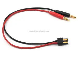 TRX Male To 4mm Male Banana Plug Power Charging Cable