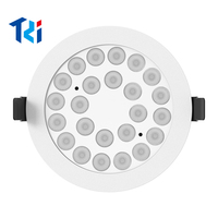 Télécommande de température de couleur personnalisée 24W, lumière LED rotative d'affichage de bijoux de 48W pour armoire à bijoux armoire à montres de marque