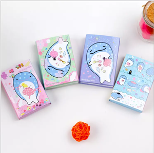 도매 로고 인쇄 6 접힌 메모 사용자 정의 스티커 메모 인쇄 - Product Image 3