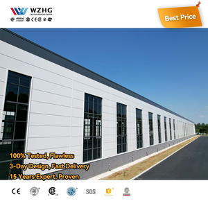 Hangar préfabriqué, entrepôt structurel, Afrique du Sud, ossature légère, bâtiment en acier préfabriqué, conceptions de hangar industriel, maison préfabriquée - Product Image 1