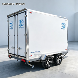 Remolque Refrigerado Portátil de Acero Inoxidable, Cámara Frigorífica Comercial para Alimentos y Productos - Product Image 4