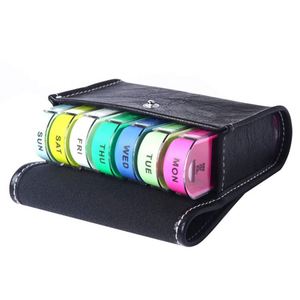 Cajas de Pastillas Portátiles Pequeñas de Plástico, Estuche de Viaje para Pastillas, Organizador Semanal de Medicamentos - Product Image 4