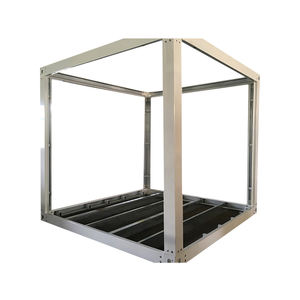 Casa Prefabbricata Trasformabile <span class=keywords><strong>Akay</strong></span> in Container da 40 Piedi con Tetto a Spiovente, Dimensioni 20 Piedi per Uso Ufficio, Realizzata in Pannelli Sandwich d'Acciaio - Product Image 2