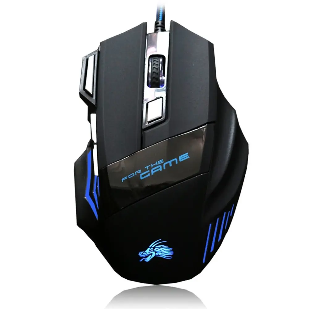 X3 Mouse Professional Wired Gaming Mouse 7 Button 5500 DPI LED Optical USB Wired Computer Mouse
