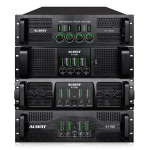 Amplificateur de sonorisation professionnel AUWAY 41100 haute performance 2200 Watts 4Ohm 3U pour équipement <span class=keywords><strong>DJ</strong></span>, <span class=keywords><strong>occasion</strong></span> à vendre - Product Image 1