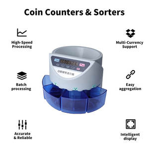 Machine industrielle automatique <span class=keywords><strong>de</strong></span> comptage et <span class=keywords><strong>de</strong></span> tri <span class=keywords><strong>de</strong></span> pièces <span class=keywords><strong>de</strong></span> monnaie CS550, calcule la <span class=keywords><strong>valeur</strong></span> du taux <span class=keywords><strong>de</strong></span> change du PKR - Product Image 2