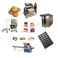 Fabricants d'équipements de boulangerie Guangzhou Haidier Ensemble complet de machines à faire des muffins/gâteaux/cupcakes