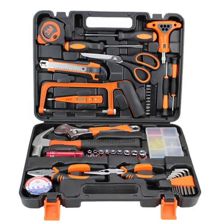 45pcs Hand Tools Set For Household Hardware Repair Box Set Tools Combination Suit Maintenance Tool kit SR407-45