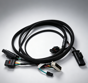 Produsen Kabel Elektronik OEM Profesional, Perakitan Kabel Kustom IATF16949 untuk Pabrik PVC + Tembaga Berlapis Timah - Product Image 3