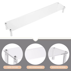 Estante de almacenamiento práctico personalizado de fábrica soporte de exhibición de acrílico transparente con características personalizadas - Product Image 4