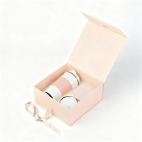 Caja de cartón reciclable de tamaño personalizado, caja magnética rígida de embalaje, caja de regalo magnética plegable de lujo con tapa magnética