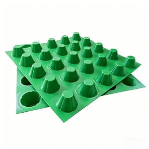 Planche de drainage perméable en plastique HDPE, polyéthylène haute densité, remplacement efficace du drainage par galets - Product Image 2