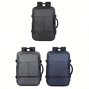 Mochila Unisex de Gran Capacidad de 45L, Expandible, de Lujo, con Cierre, Carga USB, para Portátil de 17'', Impermeable, Multifuncional, para Viajes de Negocios - Product Image 2