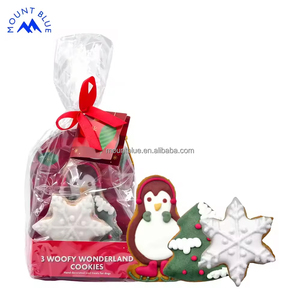 Biscoitos de Natal para Cães Personalizados e Profissionais, Formato de Floco de Neve e Pinguim, Venda por Atacado - Product Image 2