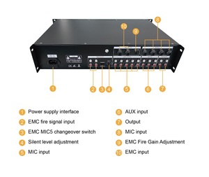 High-End-Vorverstärker Beschallung system Vorverstärker Preis Vorverstärker <span class=keywords><strong>Audio</strong></span> - Product Image 5